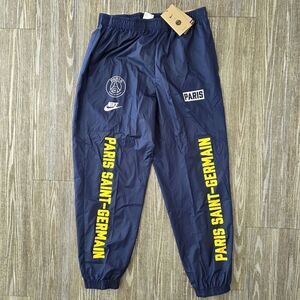 Nike Paris Saint-Germain Woven Joggers Pants Women's M Navy Gold New FZ8592-410